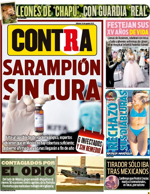 Portada 10 Agosto 2019