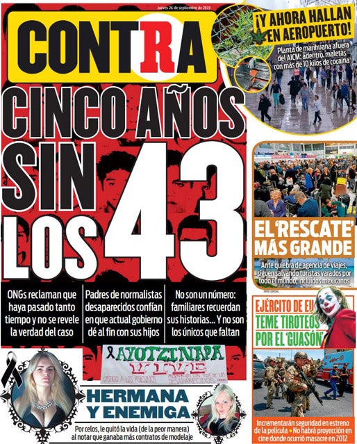 Portada 26 Septiembre 2019