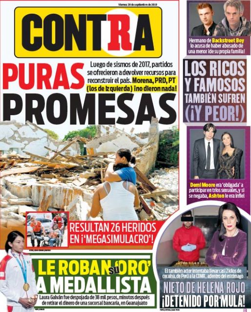 Portada 20 Septiembre 2019