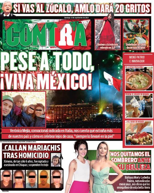 Portada 15 Septiembre 2019