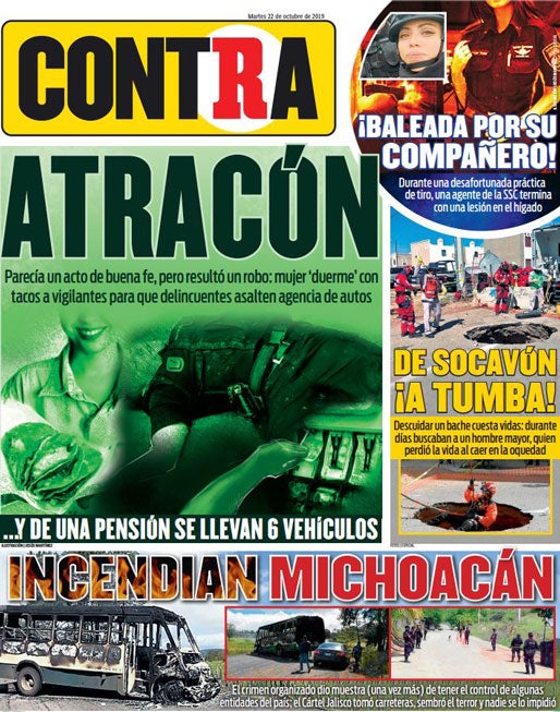 Portada 22 Octubre 2019