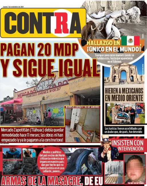 Portada 07 Noviembre 2019