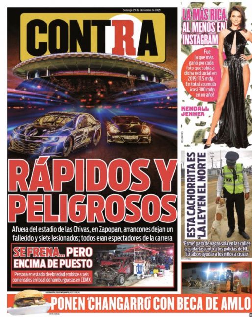 Portada 29 Diciembre 2019