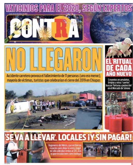 Portada 30 Diciembre 2019