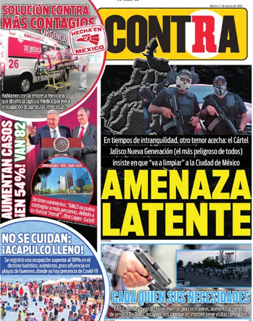 Portada 17 Marzo 2020