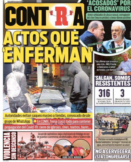 Portada 23 Marzo 2020