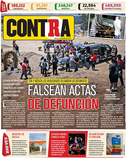 Portada 23 Junio 2020