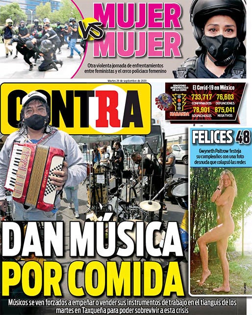 Portada 29 Septiembre 2020