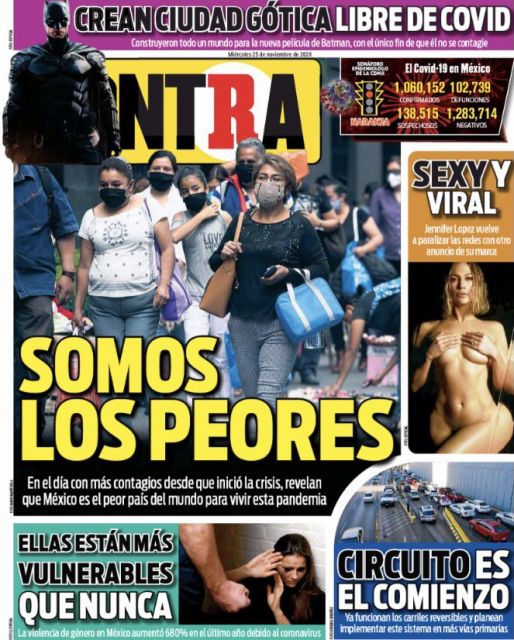 Portada 25 Noviembre 2020