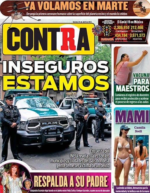 Portada 20 Abril 2021