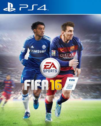 La portada de FIFA 16 para Sudamérica