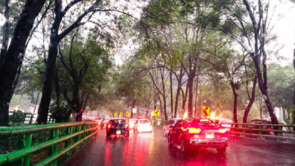 Se esperan lluvias fuertes con actividad eléctrica y caída de granizo. 