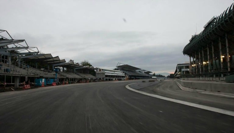 Así luce la zona del 'estadio' en el Autódromo