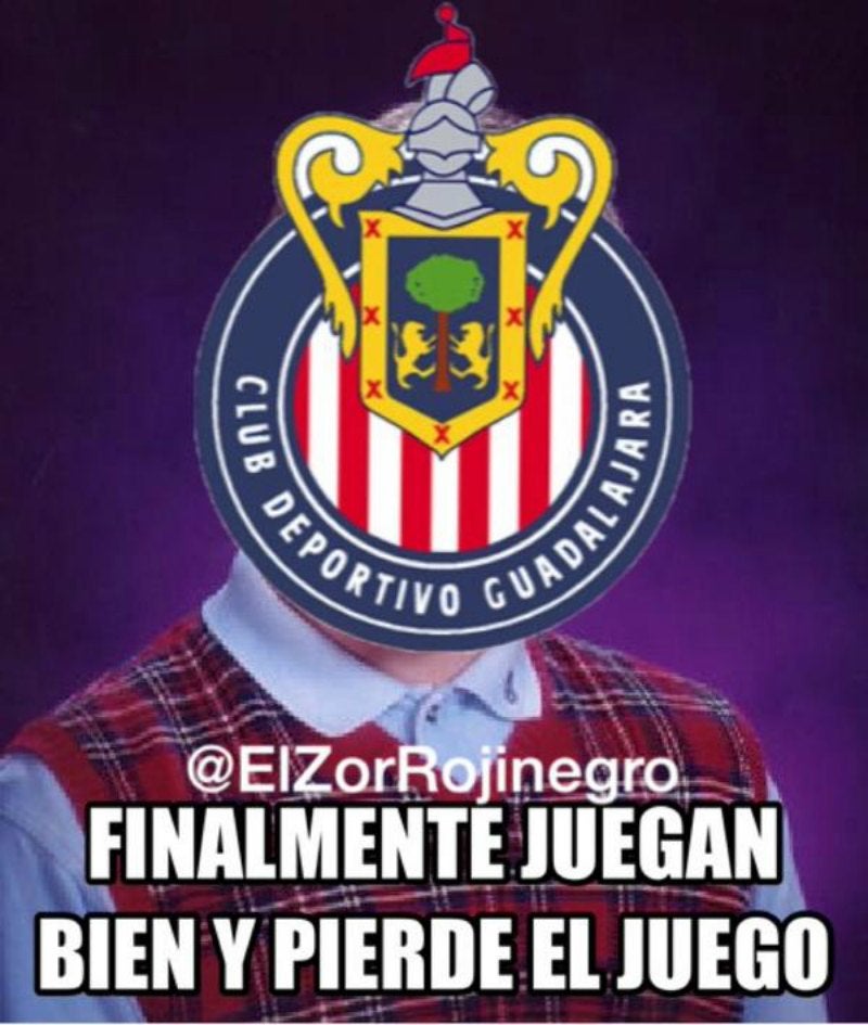 Disfruta los mejores memes de la derrota de Chivas contra Pumas RÉCORD