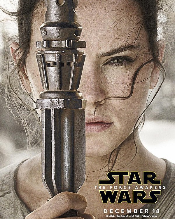 Rey, una de las caras nuevas de Star Wars