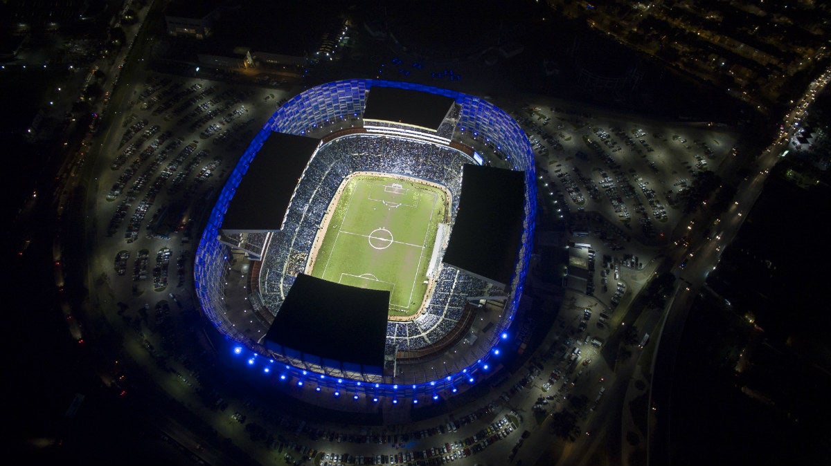 Así luce el nuevo Estadio Cuauhtémoc desde el cielo