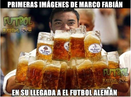 Ya hay fotos de Marco Fabián en su nueva casa