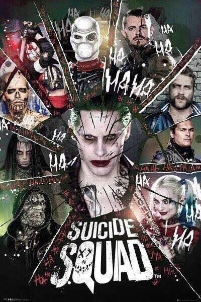 Así lucen los personajes de Suicide Squad