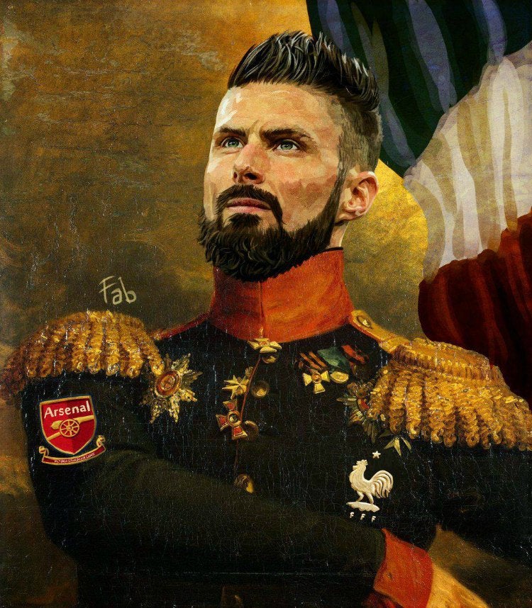 Giroud, el general más ofensivo en la batalla sobre césped