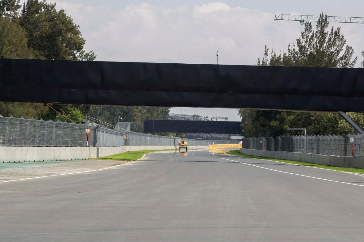 Otra perspectiva de la pista del Hermanos Rodríguez