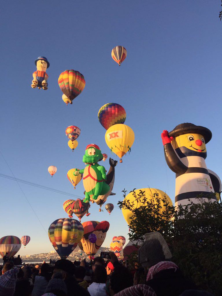 El Festival Internacional del Globo se lleva a cabo del 18 al 21 de noviembre