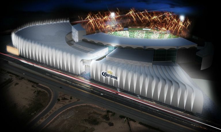 El centro comercial será construido alrededor del Estadio Corona