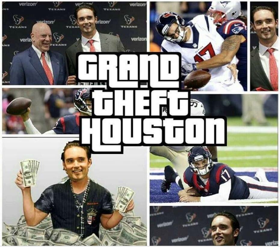 Grand theft Houston con Brock Osweiler