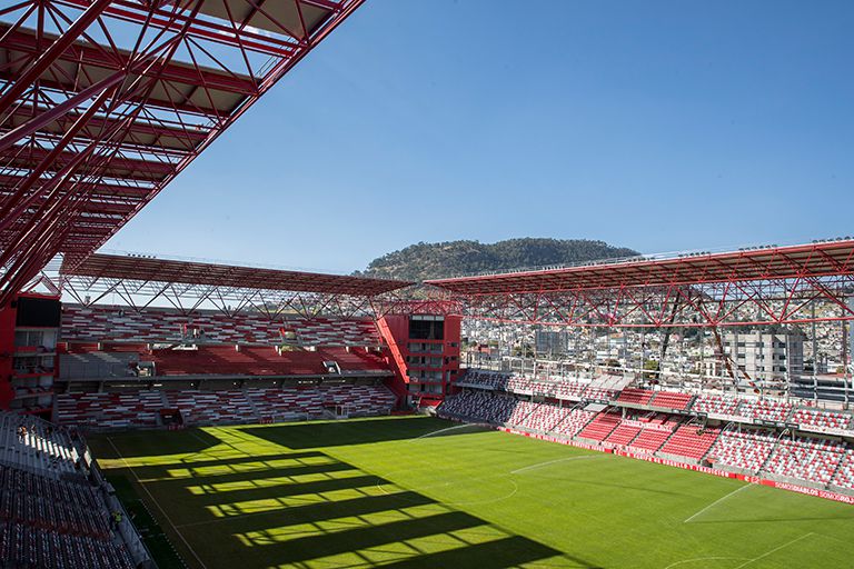 Así luce el campo desde las alturas