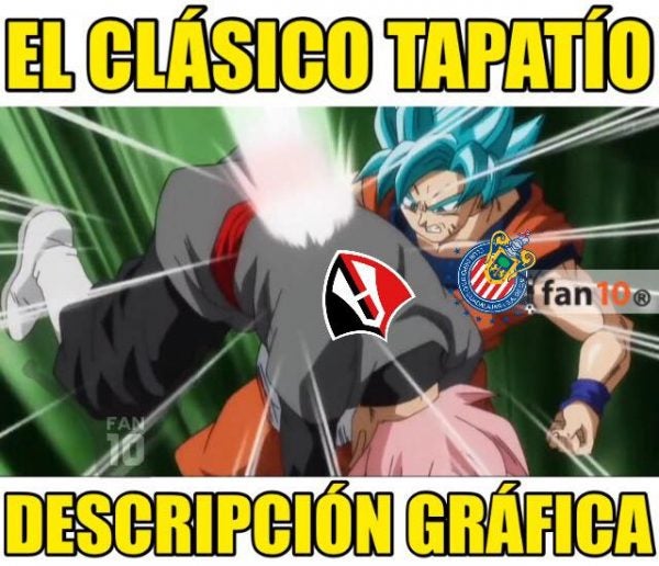 Memes no perdonaron la goleada de Chivas sobre Atlas RÉCORD