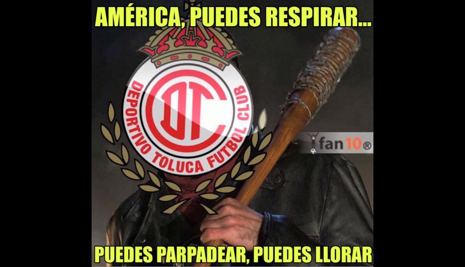 Diviértete Con Los Mejores Memes De La Goleada Del Toluca Al América RÉcord