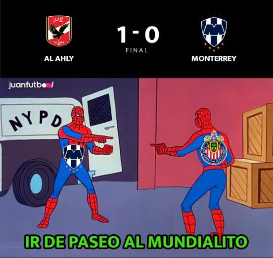 Galería: Los mejores memes de la eliminación de Rayados del Mundial de Clubes