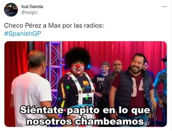 Los memes que dejó el segundo lugar de Checo Pérez en el GP de España