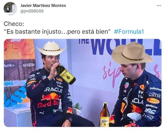 Los memes que dejó el segundo lugar de Checo Pérez en el GP de España