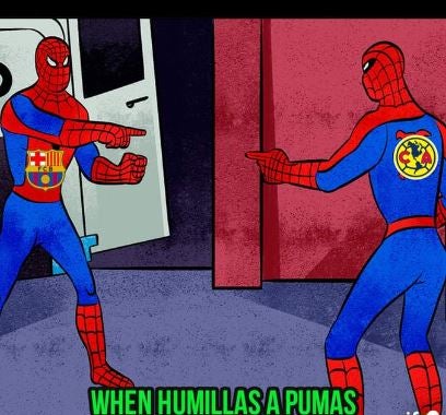 Disfruta de los mejores memes que dejó la goleada de América a Pumas |  RÉCORD