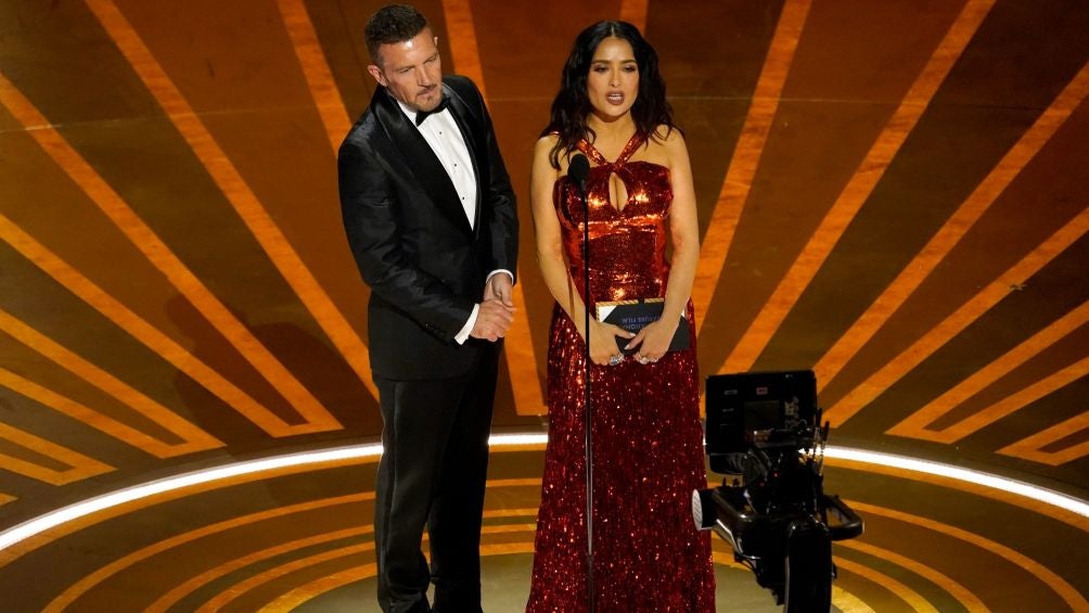 Antonio Banderas y Salma Hayek