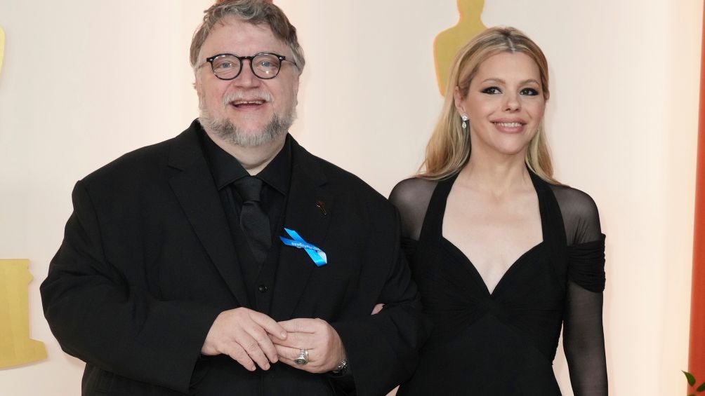 El mexicano Guillermo del Toro y Kim Morgan