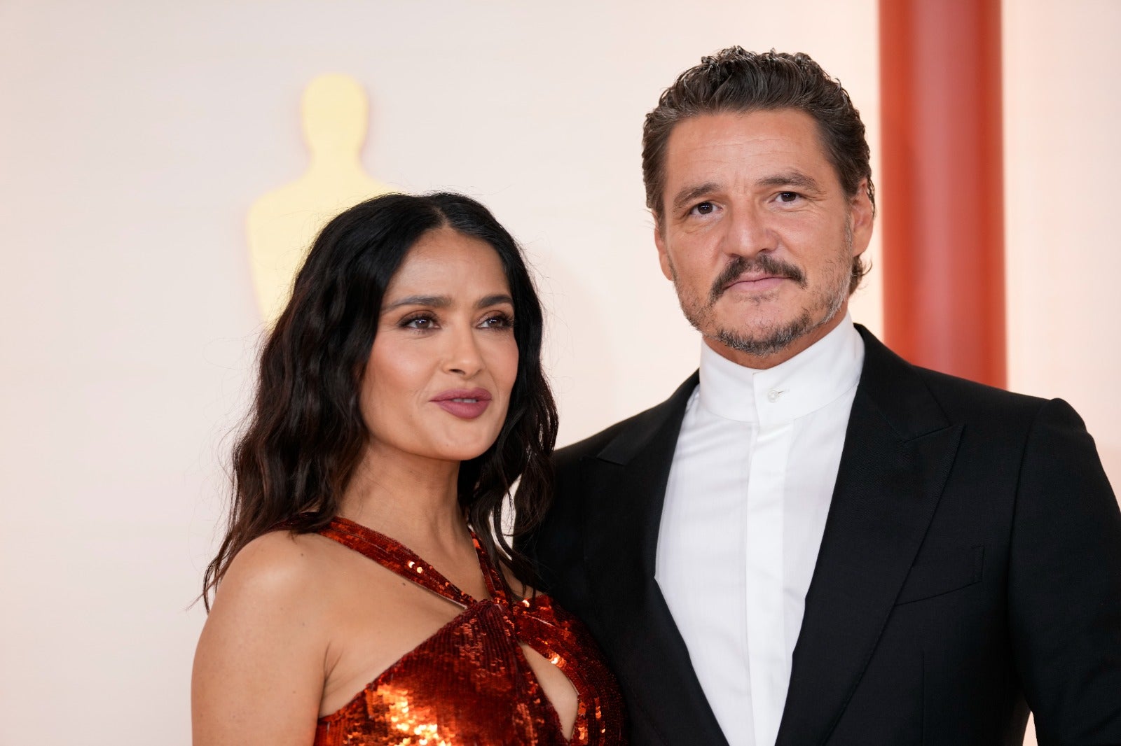 Salma Hayek y Pedro Pascal