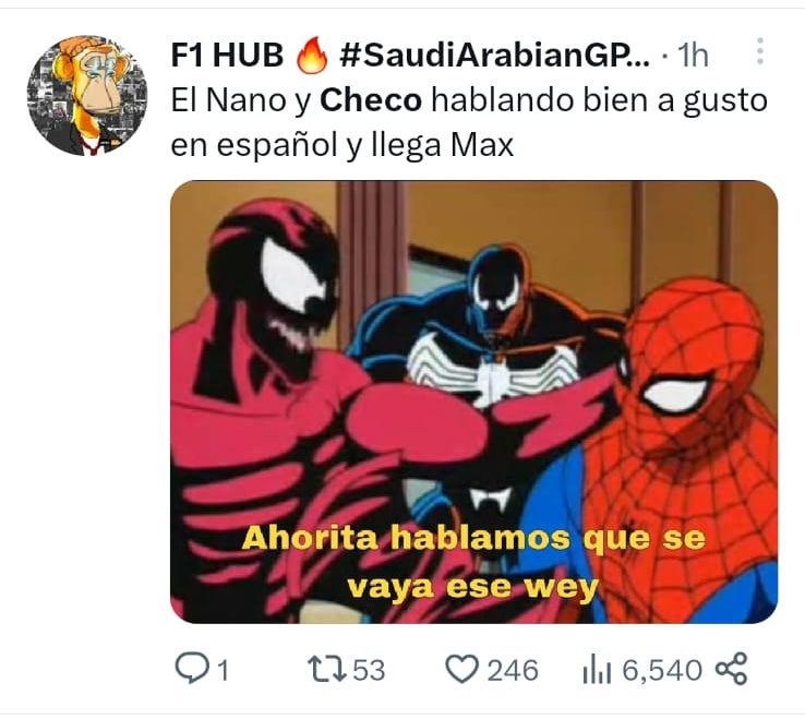 Checo Pérez: Los mejores memes del GP de Arabia Saudita tras la victoria del mexicano