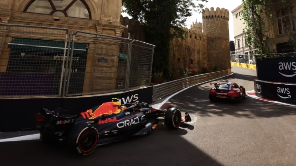 Safety Car en el Gran Premio de Azerbaiyán