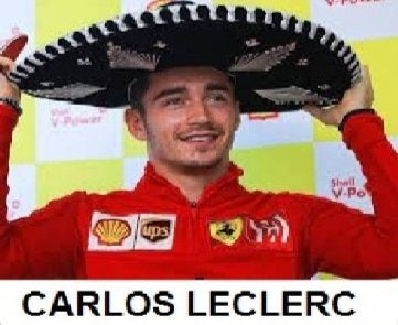 Charles Leclerc luego de chocar en la clasificación y darle la pole a Checo