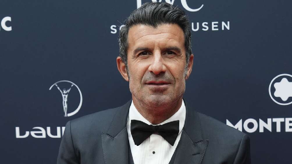 Luis Figo fue fotografiado en el vento