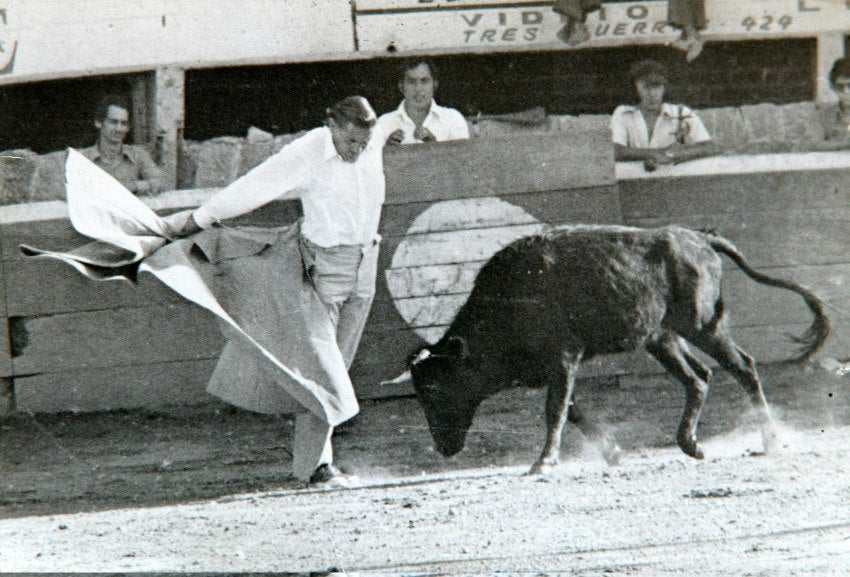 Tota era aficionado a los toros