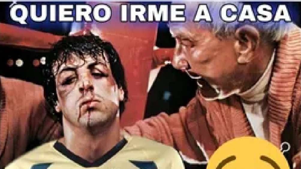 América acabó en el suelo