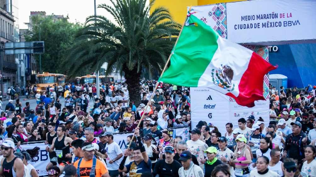 Concluyó el Medio Maratón de la CDMX