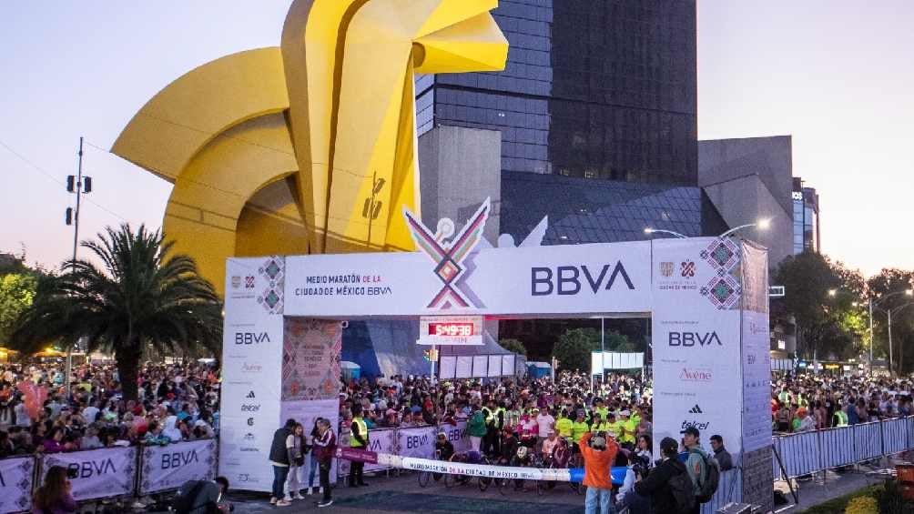 La carrera comenzó el domingo en la madrugada