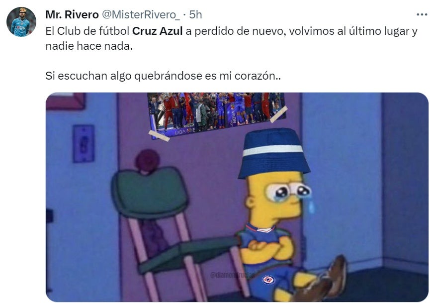 Cruz Azul volvió a perder y se desatan los memes