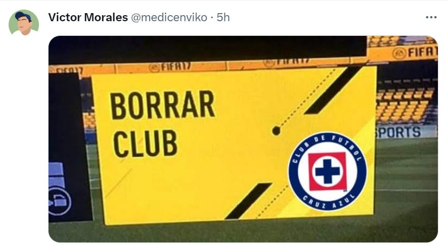 Cruz Azul volvió a perder y se desatan los memes