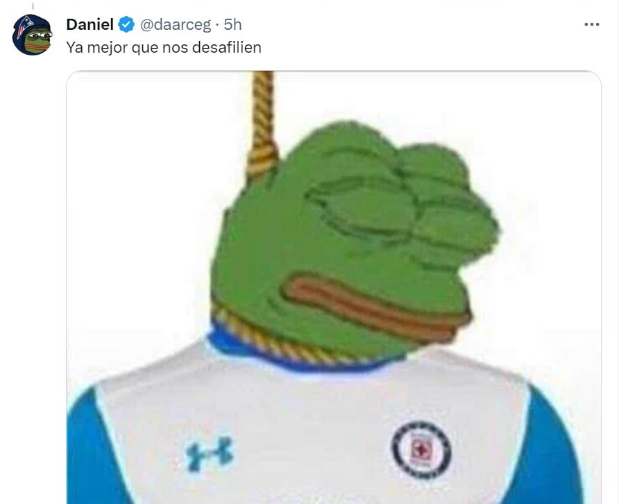 Cruz Azul volvió a perder y se desatan los memes