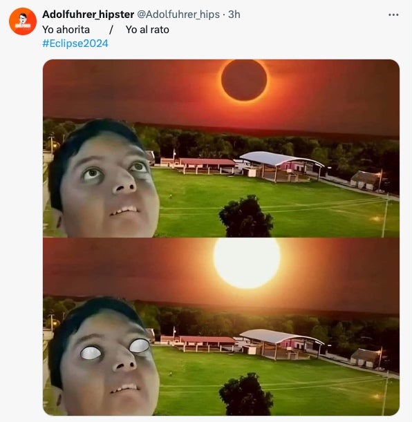 Los mejores memes que dejó el eclipse total solar 2024