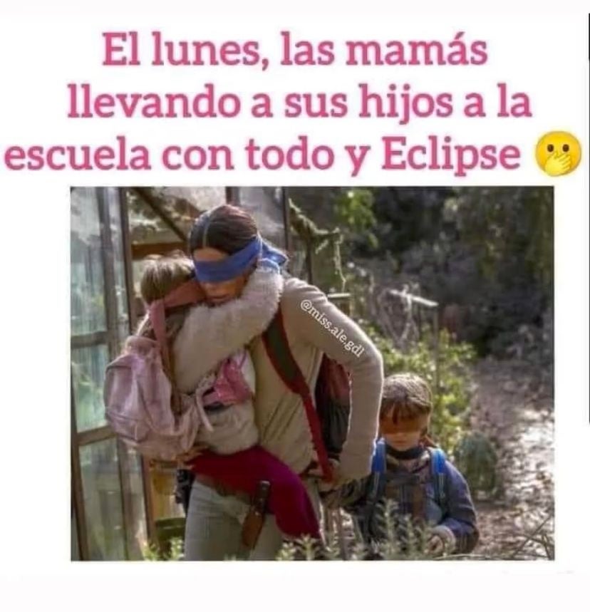 Los mejores memes que dejó el eclipse total solar 2024